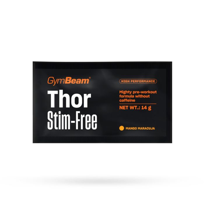 Sample Thor Stim-free - GymBeam 14 g - strawberry kiwi