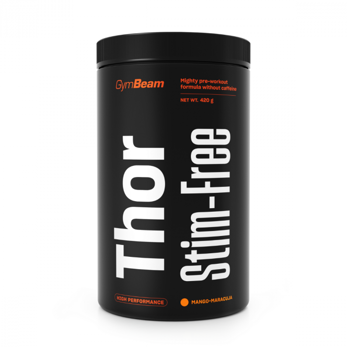 Thor Stim-free - GymBeam 420 g - strawberry kiwi