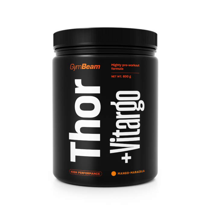 Thor Fuel + Vitargo 600 g - GymBeam + cadeaux mangue maracuja