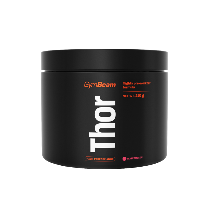 Predtréningový stimulant Thor - GymBeam 210 g - lemon-lime