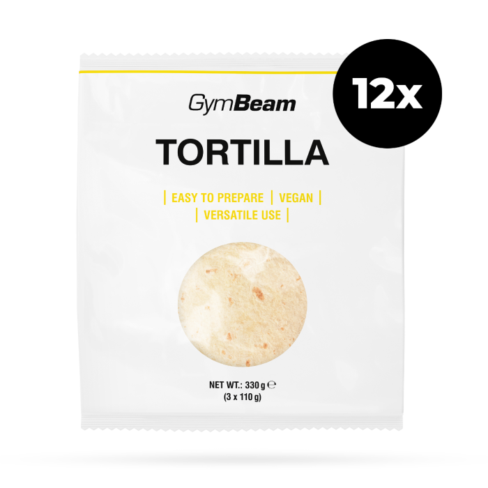 Wheat tortilla - GymBeam 330 g