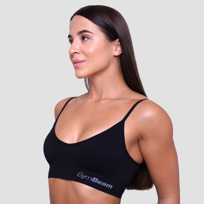 Triangle Bralette Black - GymBeam S