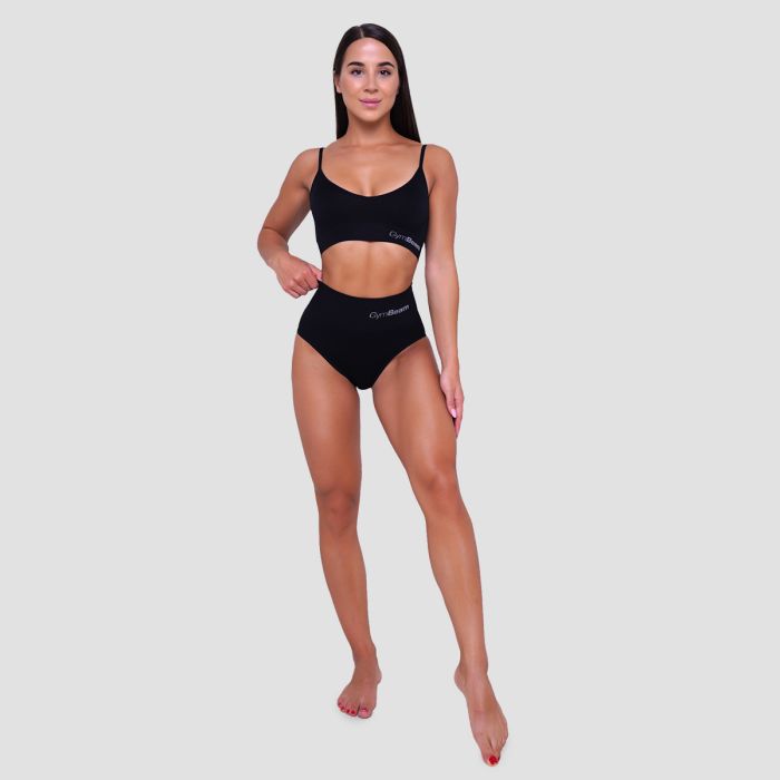 Triangle Bralette Black - GymBeam S