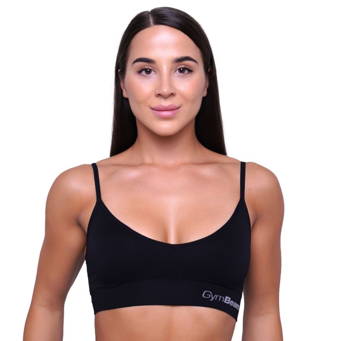 Triangle Bralette Black - GymBeam S