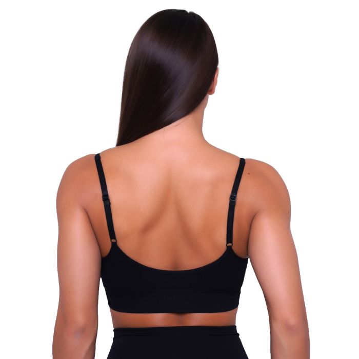 Triangle Bralette Black - GymBeam S