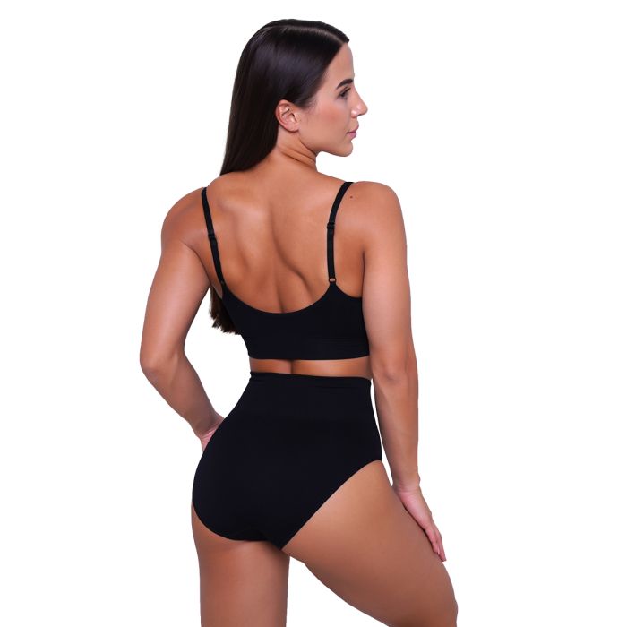 Triangle Bralette Black - GymBeam S