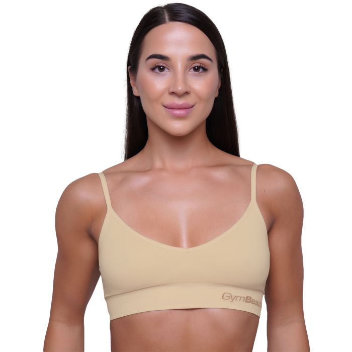 Triangle Bralette Nude - GymBeam M
