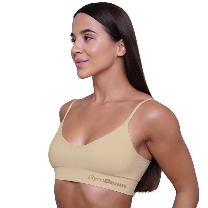 Triangle Bralette Nude - GymBeam M