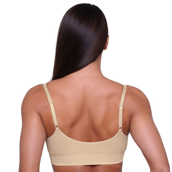 Triangle Bralette Nude - GymBeam M
