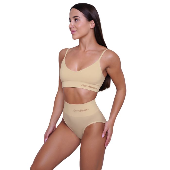 Triangle Bralette Nude - GymBeam M