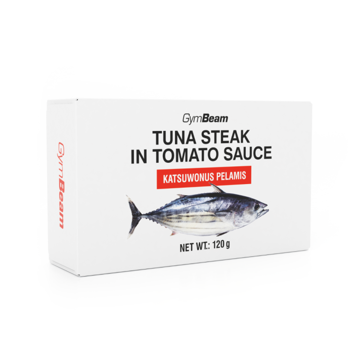 Tuna steak in tomato sauce - GymBeam 120 g