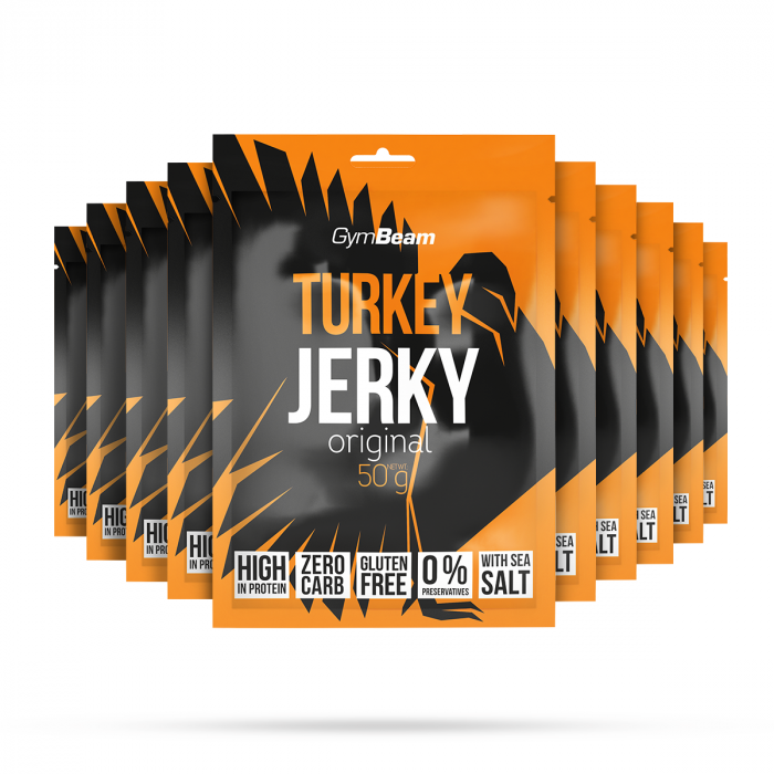Turkey Jerky - GymBeam 50 g - original