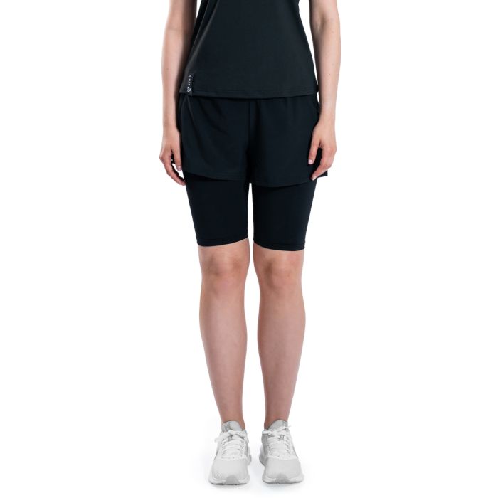 Women‘s ULTRA 2in1 Shorts Black - STRIX M