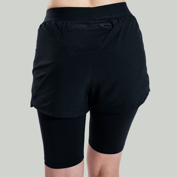 Women‘s ULTRA 2in1 Shorts Black - STRIX M