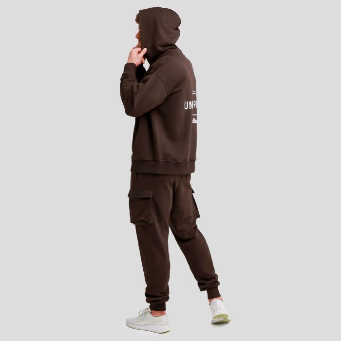 Unstoppable Hoodie Brown - GymBeam XL