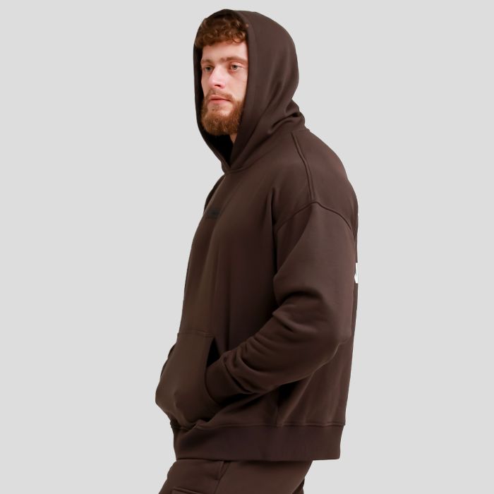 Unstoppable Hoodie Brown - GymBeam XL