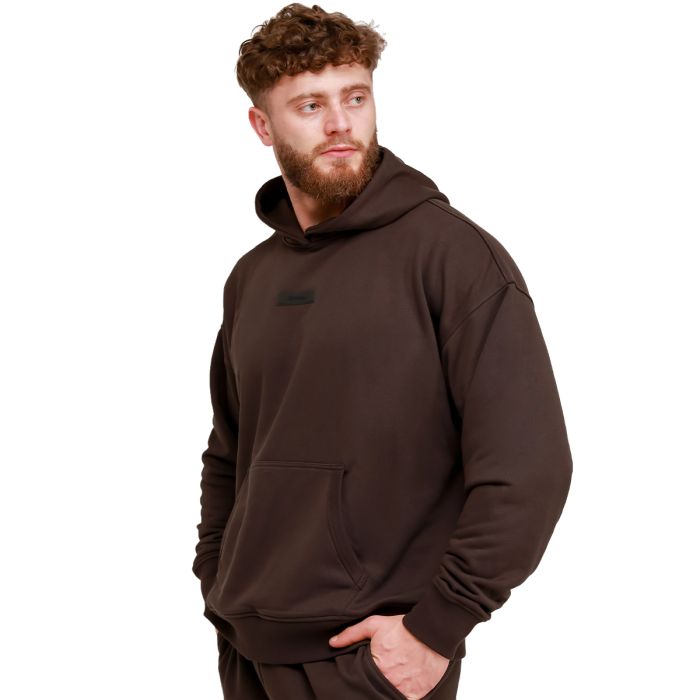 Unstoppable Hoodie Brown - GymBeam XL