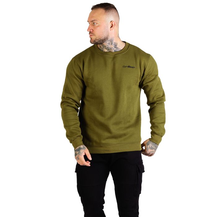 Jumper Basic Military Green - GymBeam XL