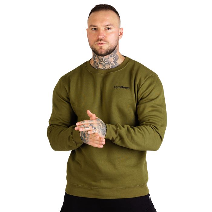 Jumper Basic Military Green - GymBeam XL