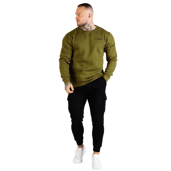 Jumper Basic Military Green - GymBeam XL