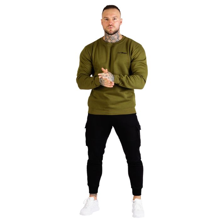 Jumper Basic Military Green - GymBeam XL