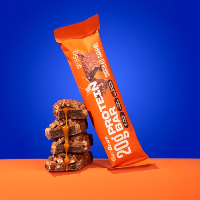 20 g Protein bar - GymBeam 55 g - cookies & cream