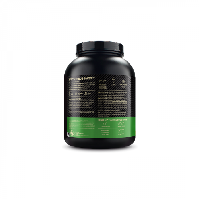 Gainer Serious Mass - Optimum Nutrition 2720 g - banana