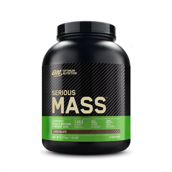 Gainer Serious Mass - Optimum Nutrition 2720 g - banana