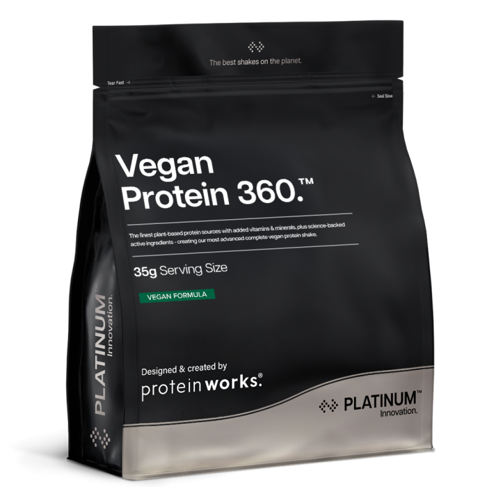 Vegan Protein 360 - The Protein Works salted caramel - 1000 g