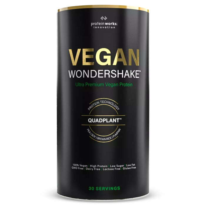 Vegan Wondershake - The Protein Works 750 g - double chocolate chip