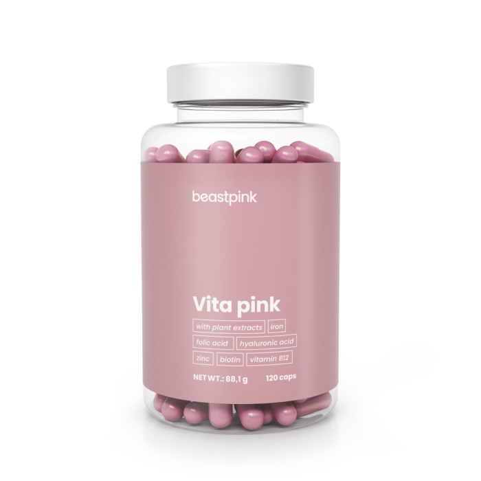 Multivitamín Vita Pink - BeastPink 120 caps
