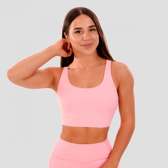Cut-Out Sport Bra pink - GymBeam M