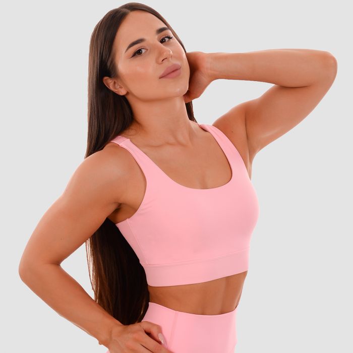 Cut-Out Sport Bra pink - GymBeam M