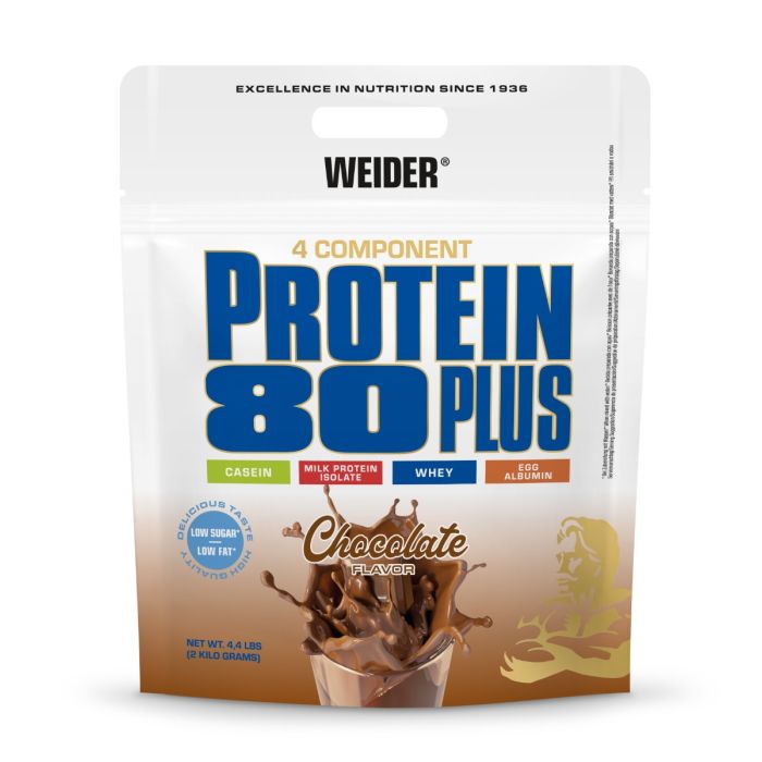 Proteín 80 Plus - Weider 2000 g - vanilla