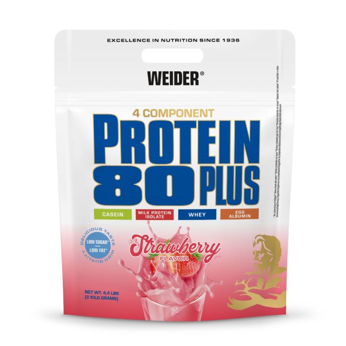 Proteín 80 Plus - Weider 2000 g - vanilla