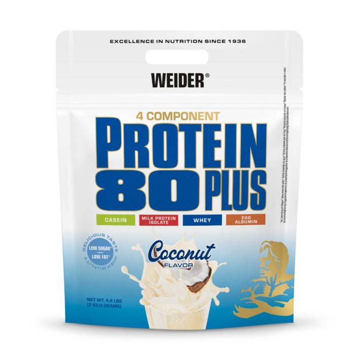 Proteín 80 Plus - Weider 2000 g - vanilla