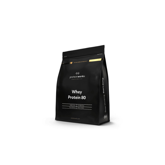 Whey Protein 80 - The Protein Works 1000 g - strawberries & cream