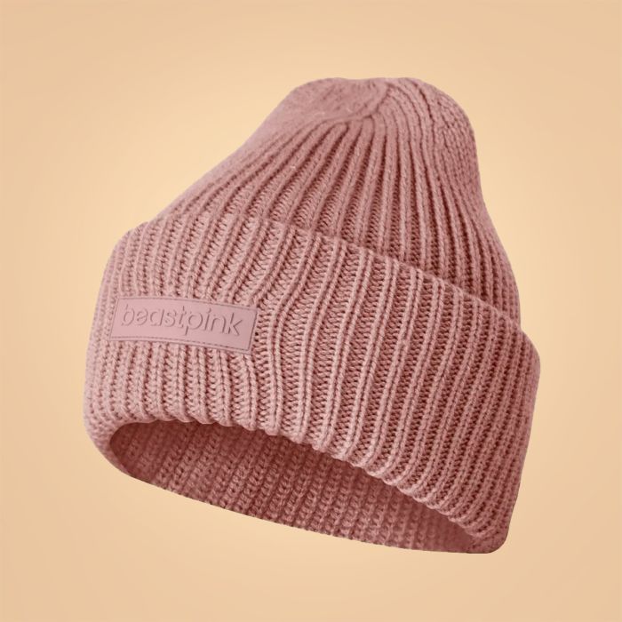 Winter Beanie Peach - BeastPink single_variant