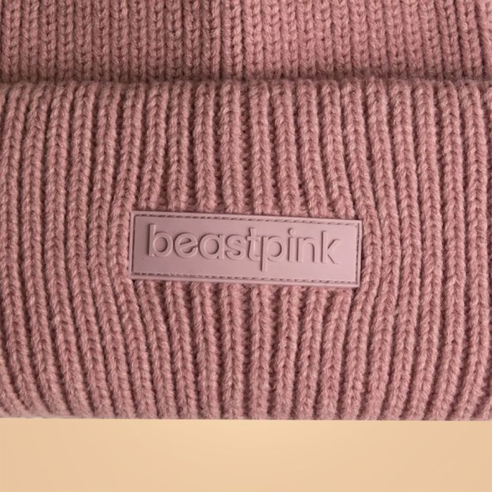 Winter Beanie Peach - BeastPink single_variant