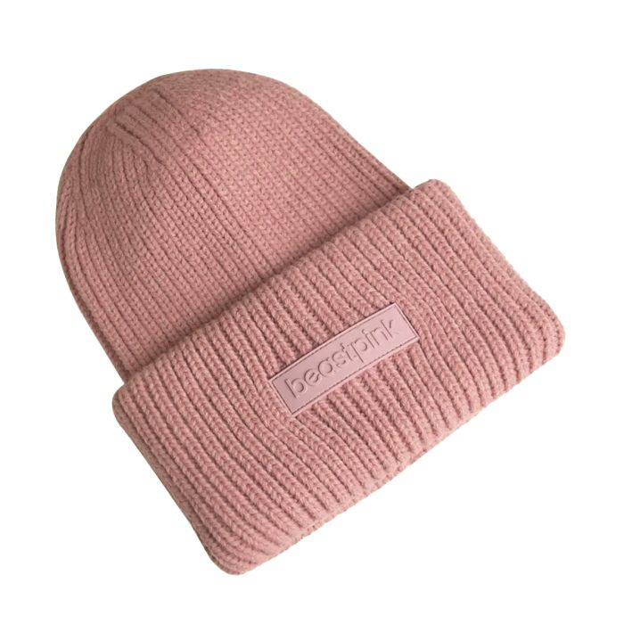 Winter Beanie Peach - BeastPink single_variant