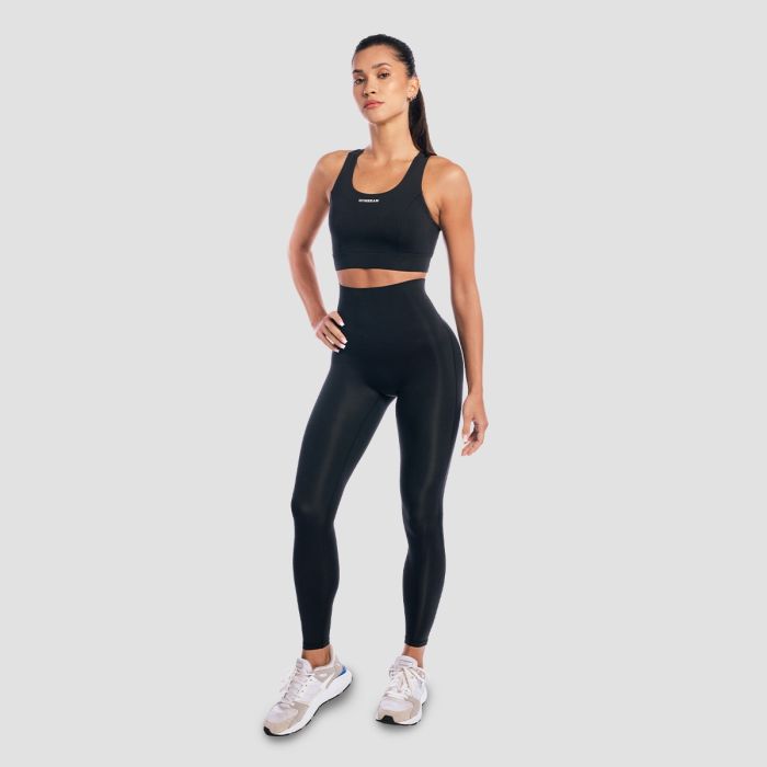 Women‘s Aura Leggings Black - GymBeam S