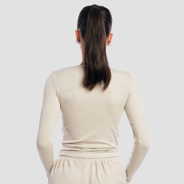 Women‘s Aura Long Sleeve T-Shirt Grey - GymBeam S