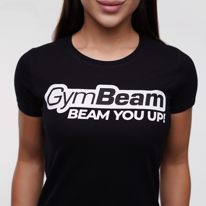 Women‘s Beam T-shirt Black - GymBeam M