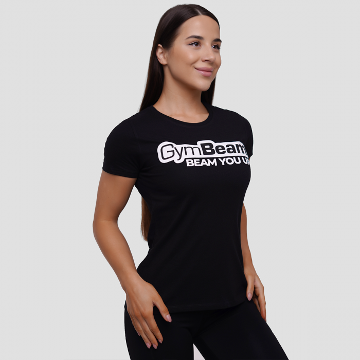 Women‘s Beam T-shirt Black - GymBeam M