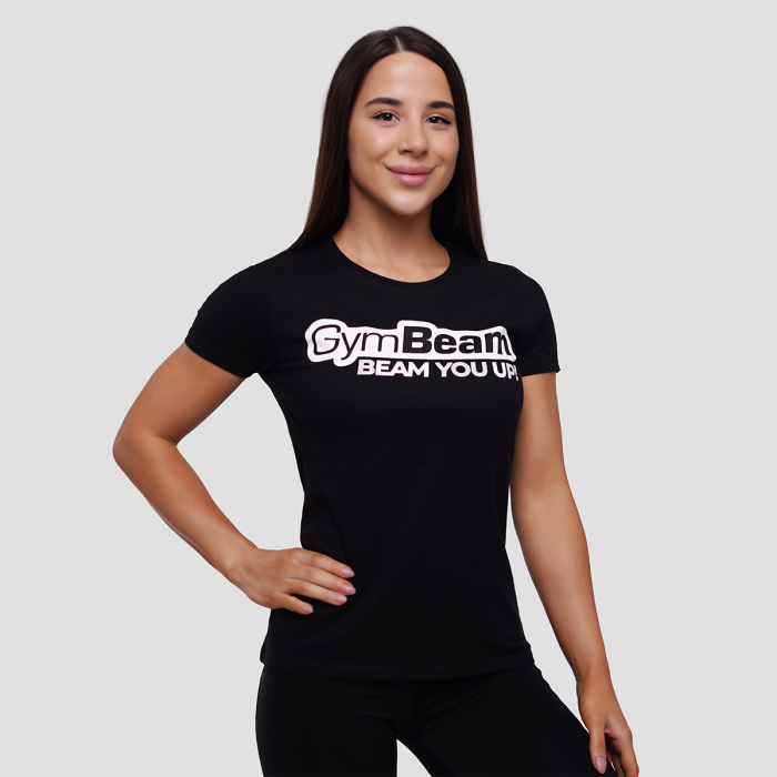 Women‘s Beam T-shirt Black - GymBeam M