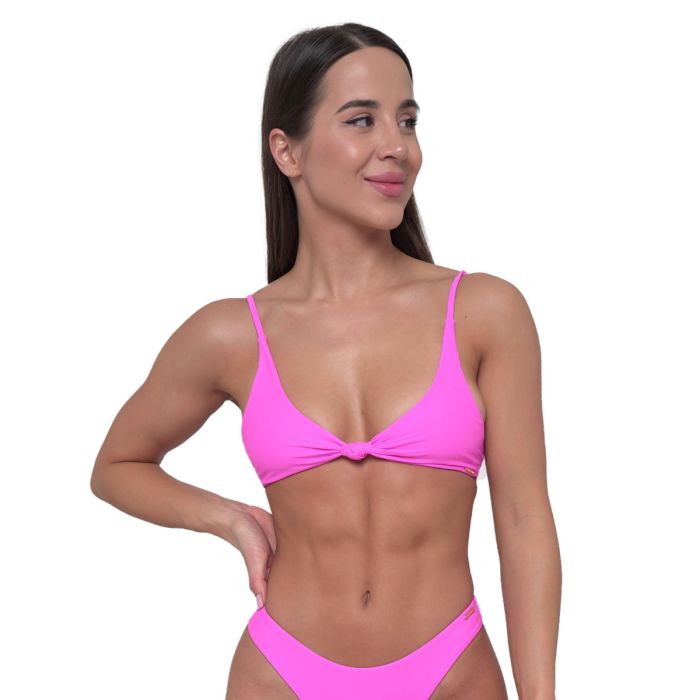 Women‘s Bikini Top CURACAO Pink - GymBeam M