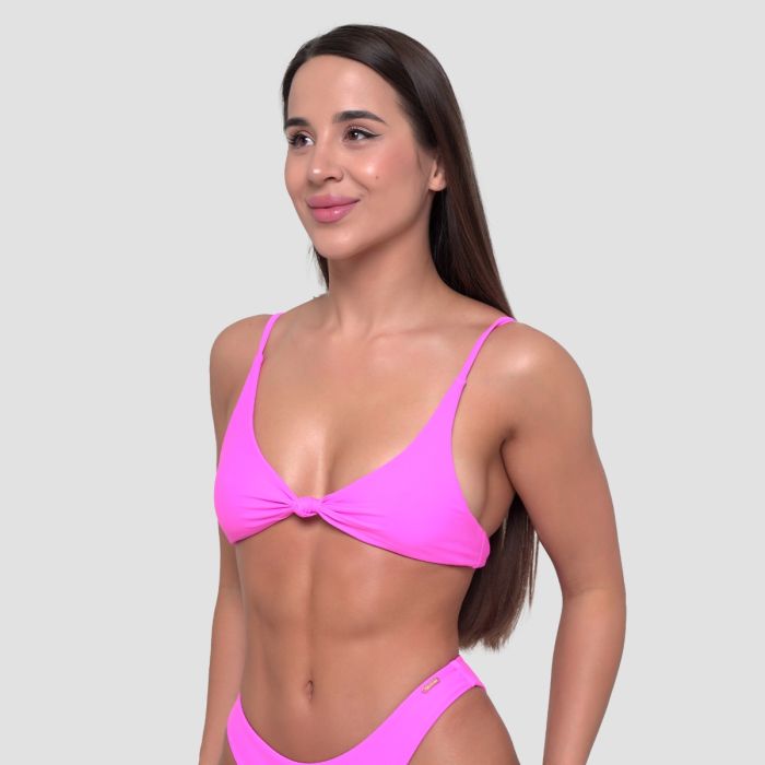 Women‘s Bikini Top CURACAO Pink - GymBeam M