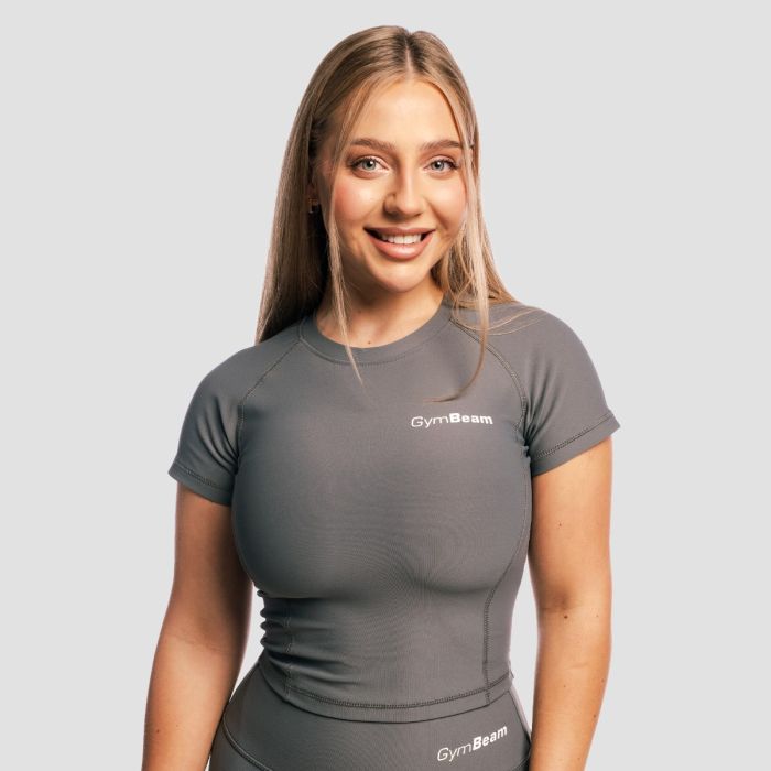 Women‘s Core Top Carbon - GymBeam M