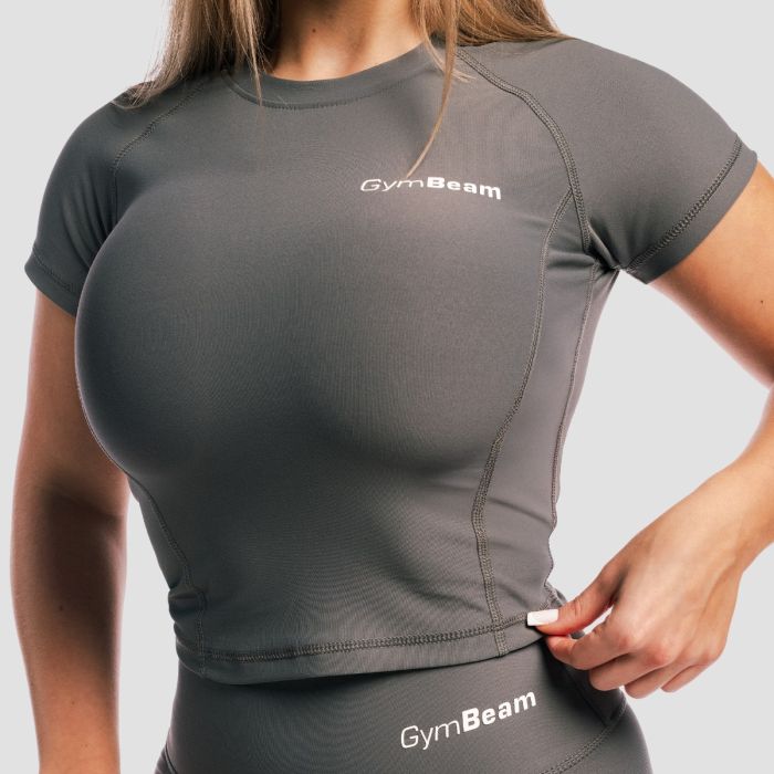 Women‘s Core Top Carbon - GymBeam M