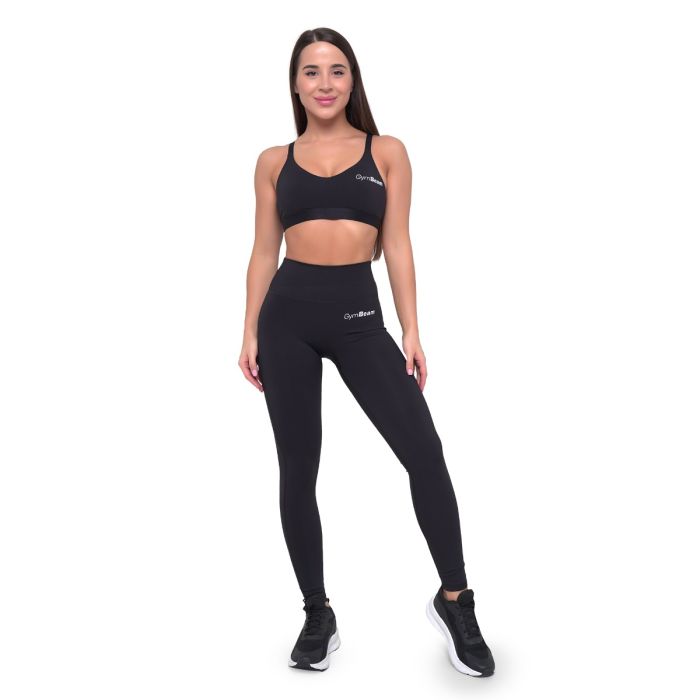 Women‘s Essence Leggings Black - GymBeam L